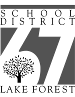 Lake Forest Schools logoB&W